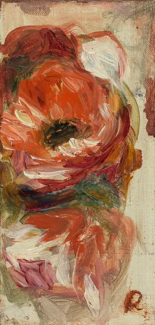 Study of Flowers, by Pierre-Auguste Renoir