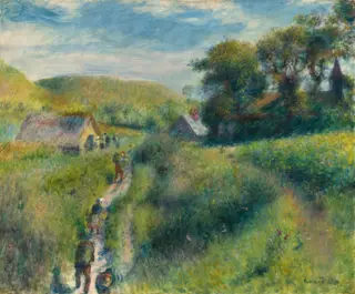 The Mussel Harvest, by Pierre-Auguste Renoir, 1879