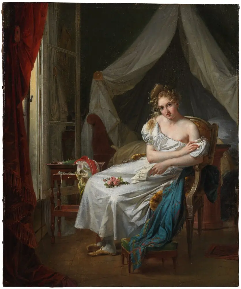 The Confession, by Pierre-Auguste Vafflard