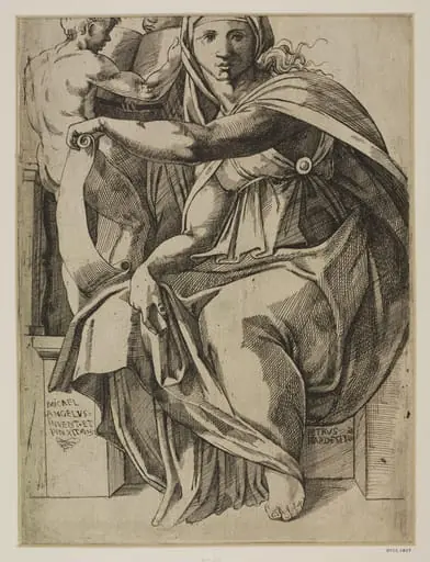 The Sibyl Delphica, by Pierre Biard