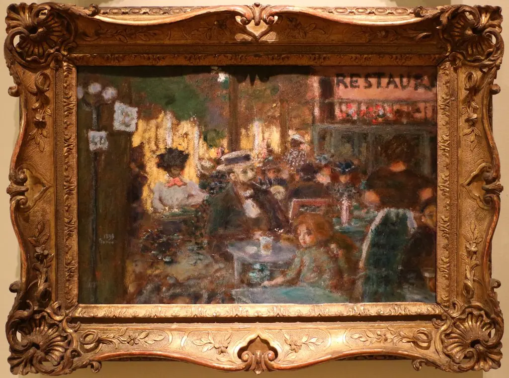Café Terrace, by Pierre Bonnard