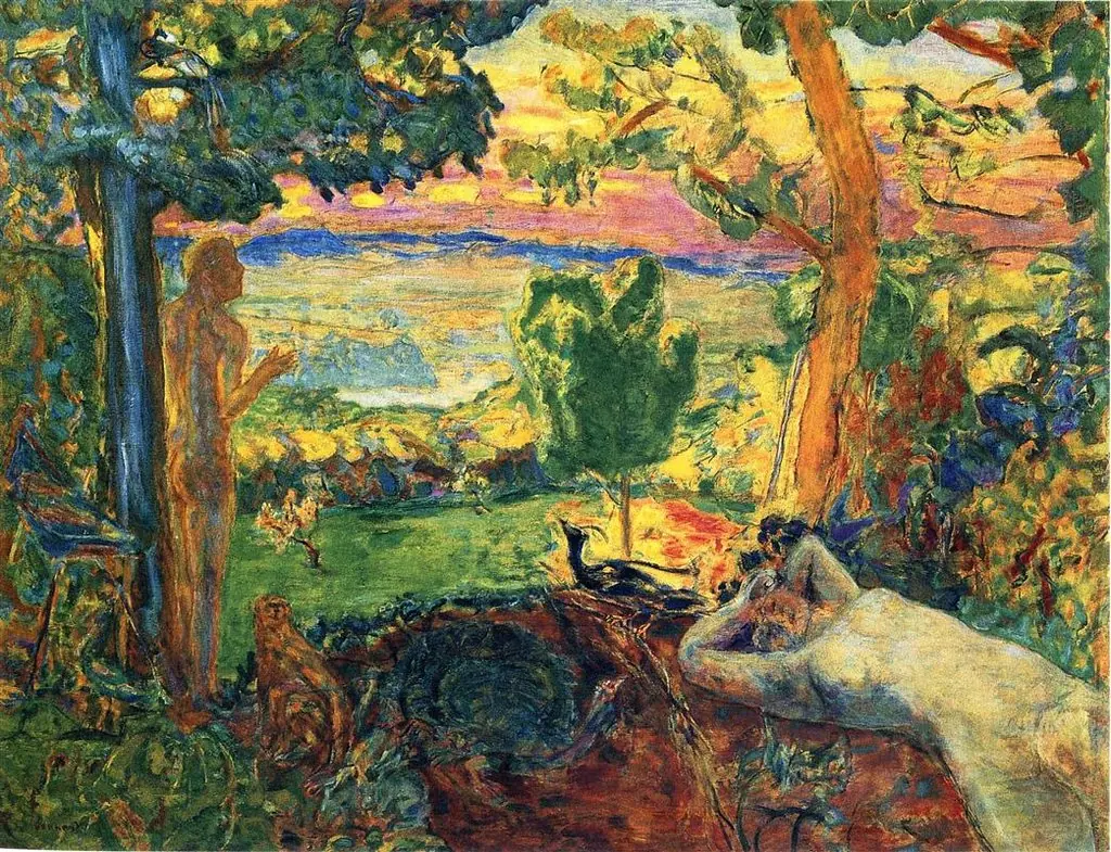 Earthly Paradise, by Pierre Bonnard