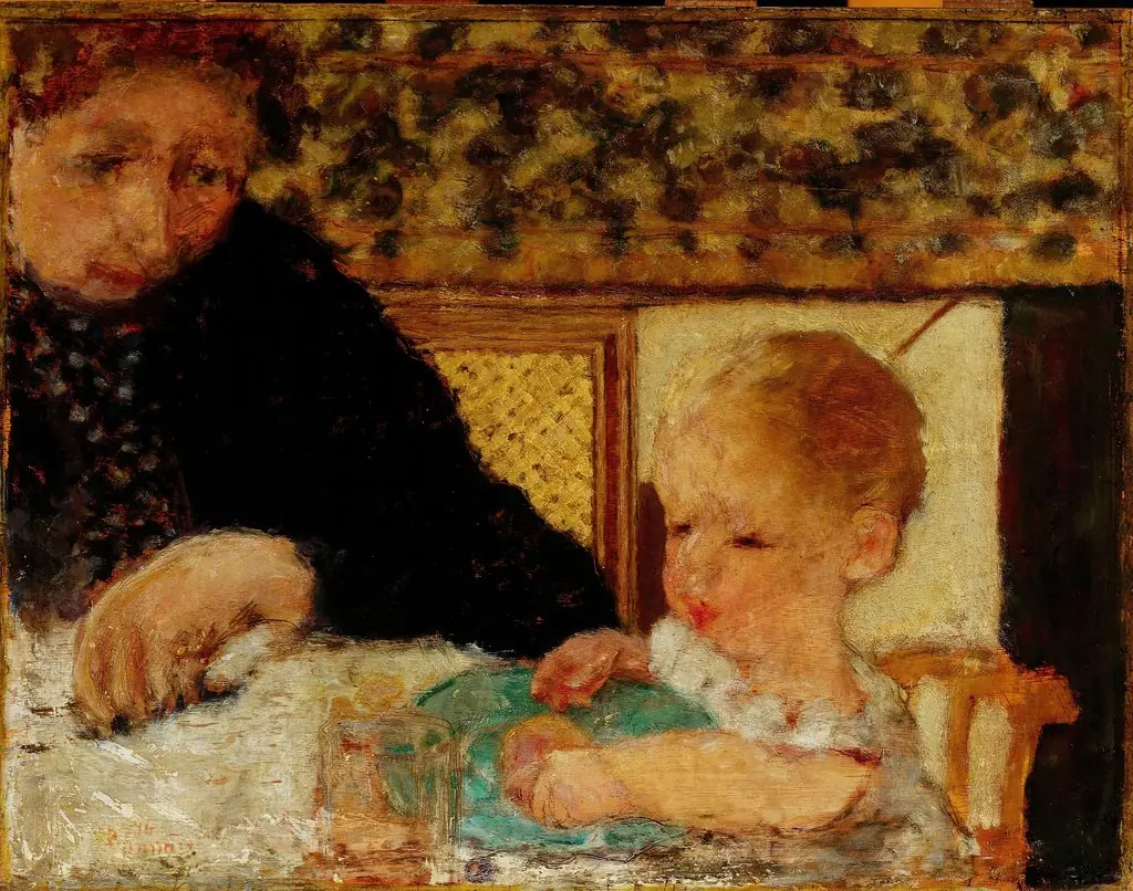 Grandmother with a Child, by Pierre Bonnard