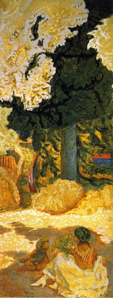 Mediterranean. Triptych (right panel), by Pierre Bonnard