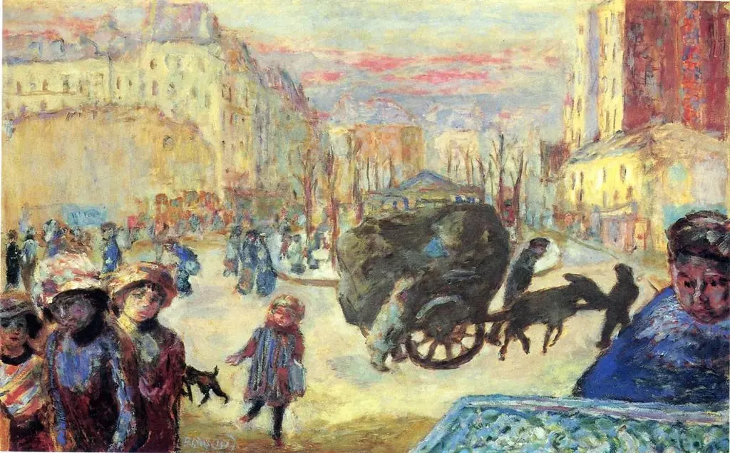 Morning in Paris, by Pierre Bonnard