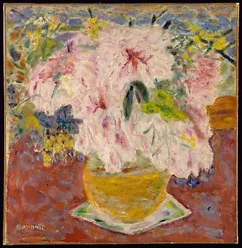 Pink Bouquet, by Pierre Bonnard, 1947