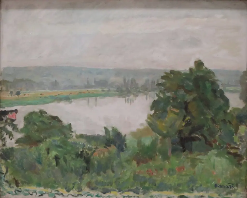 Seine near Vernon, by Pierre Bonnard