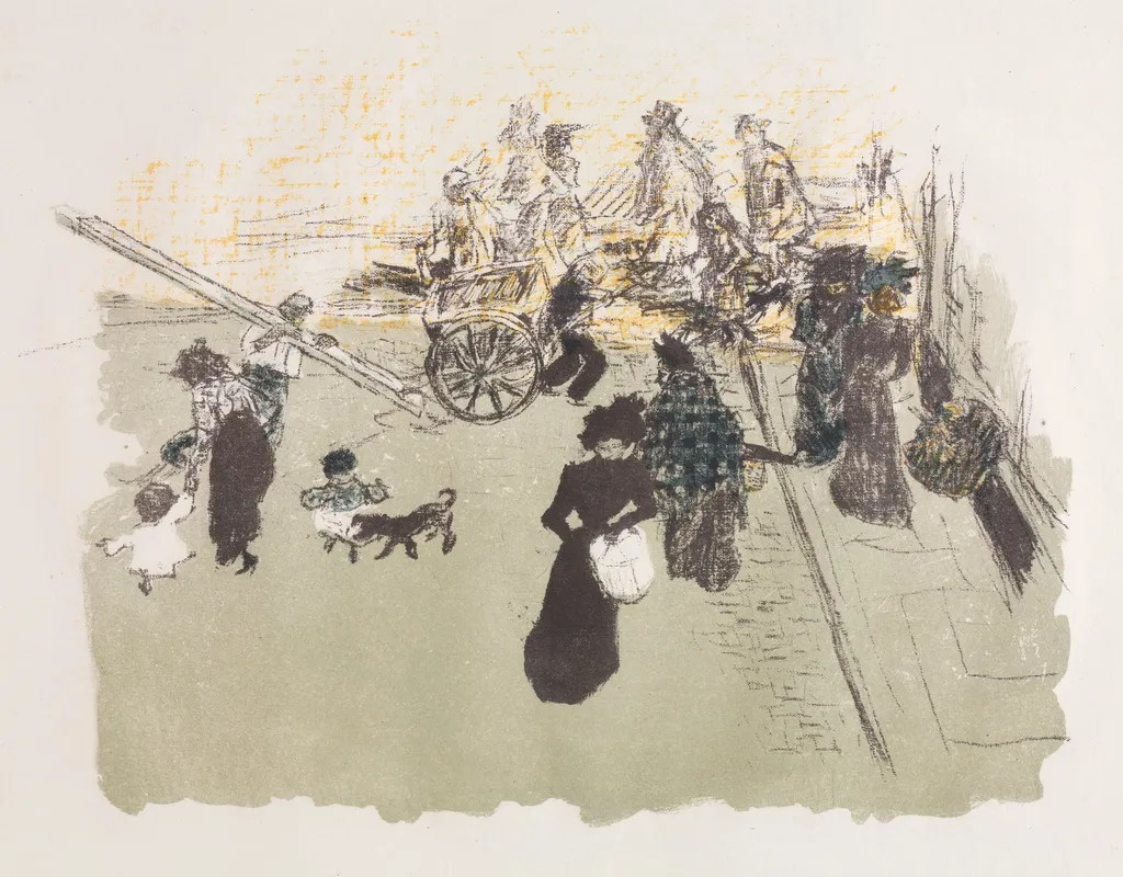 Street Corner, by Pierre Bonnard, 1899