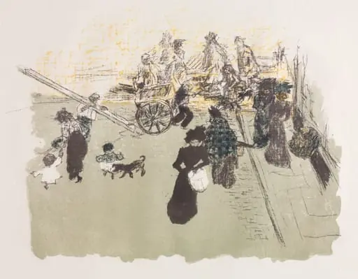 Street Corner, by Pierre Bonnard