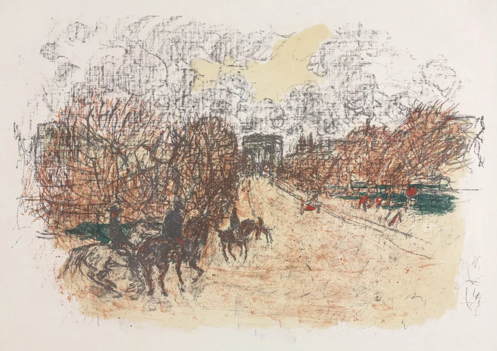 The Arc de Triomphe, by Pierre Bonnard, 1899