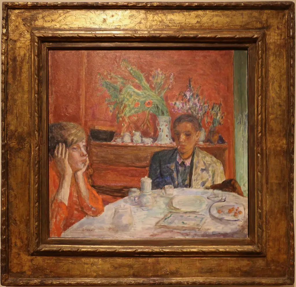 The Dessert, by Pierre Bonnard