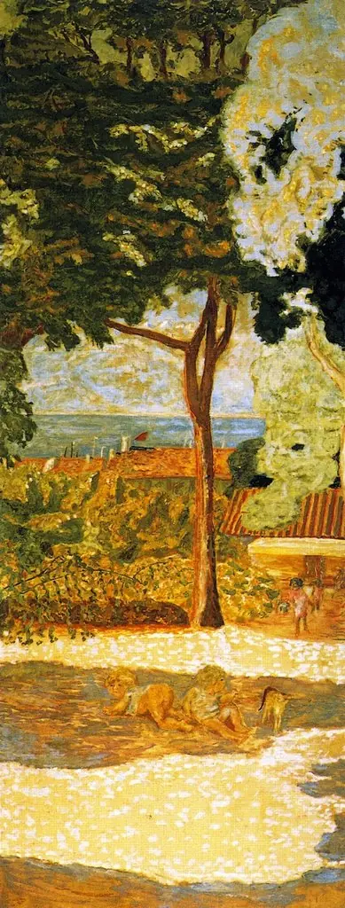The Mediterranean. Triptych (central panel), by Pierre Bonnard