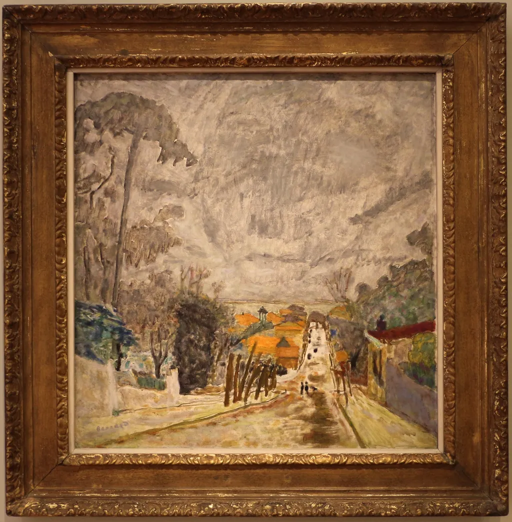 The Road to Nantes, by Pierre Bonnard, unspecified, 1929