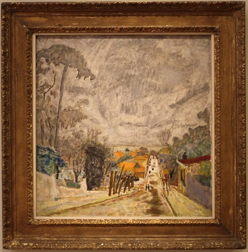 The Road to Nantes, by Pierre Bonnard