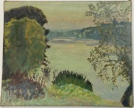 The Seine at Vernon — Pierre Bonnard