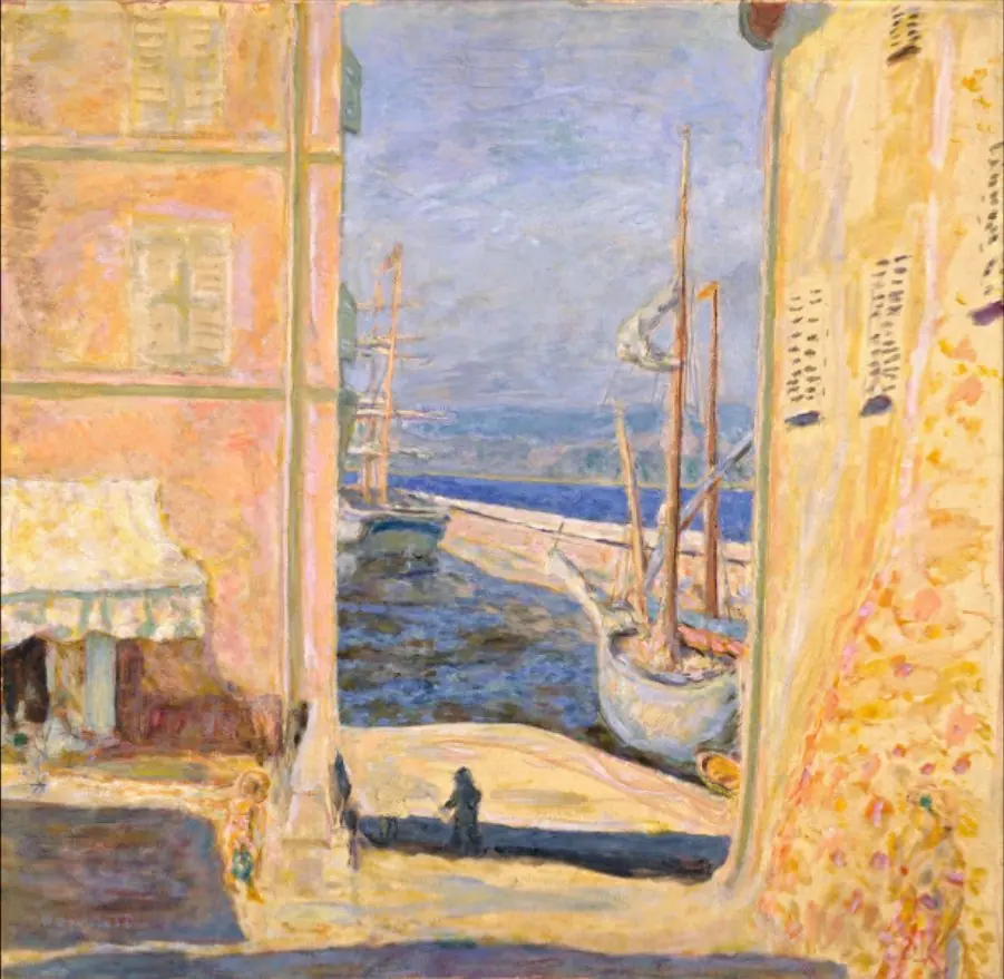 View of The Old Port, Saint-Tropez