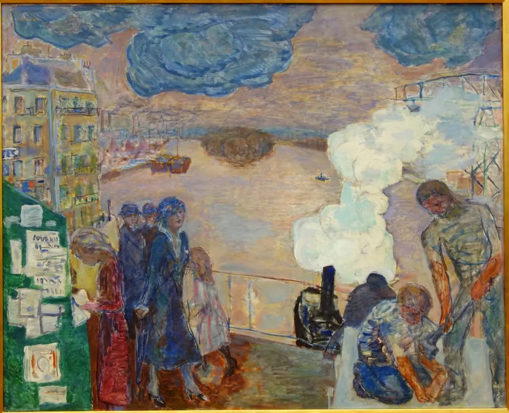 Workers, by Pierre Bonnard