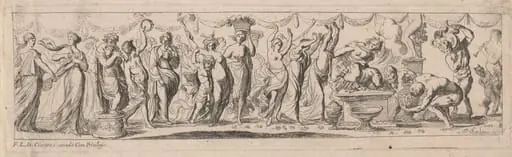 Sacrifice of a Satyr, by Pierre Brebiette