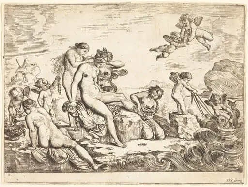 The Toilet of Thetis, by Pierre Brebiette