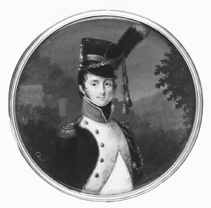 Portrait of an Officer, by Pierre Charles Cior
