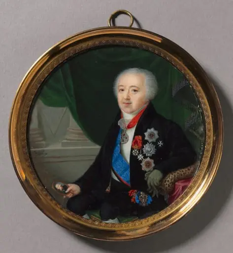 Portrait of Prince Alexander Bezborodko, by Pierre Charles Cior