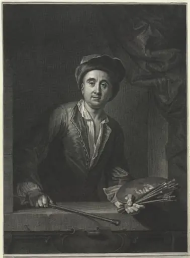 François de Troy, after a Self-Portrait, by Pierre Drevet