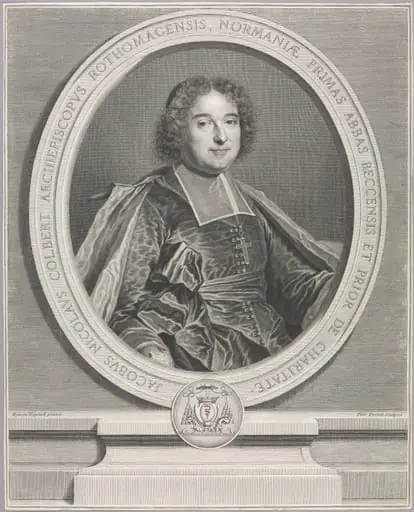 Jacques-Nicolas Colbert, by Pierre Drevet