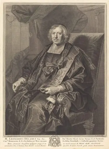 Leonard de Lamet, by Pierre Drevet