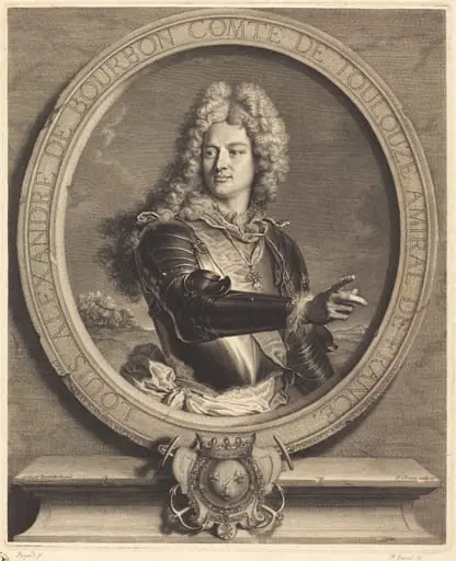 Louis-Alexandre de Bourdon, comte de Toulouse, by Pierre Drevet