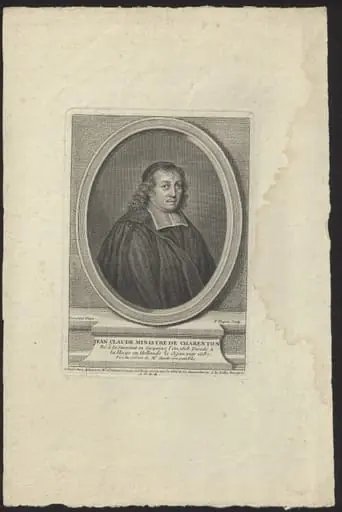 Portrait of Jean Claude, Ministre de Charenton, by Pierre, Dupin