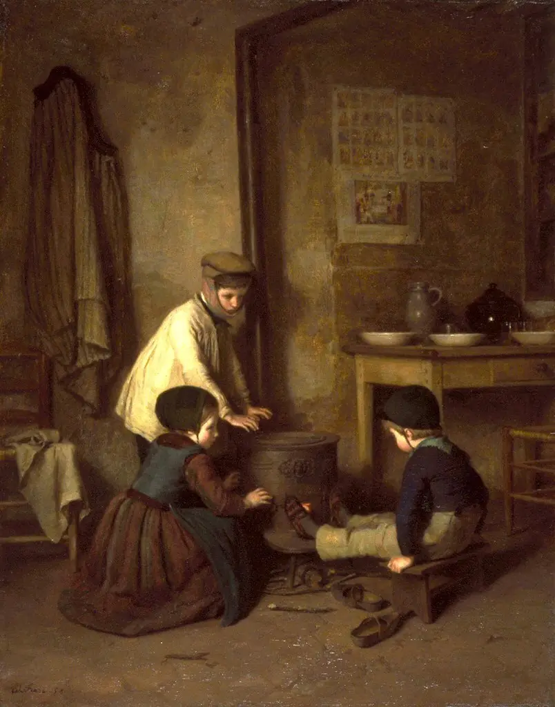 The Cold Day, by Pierre Édouard Frère