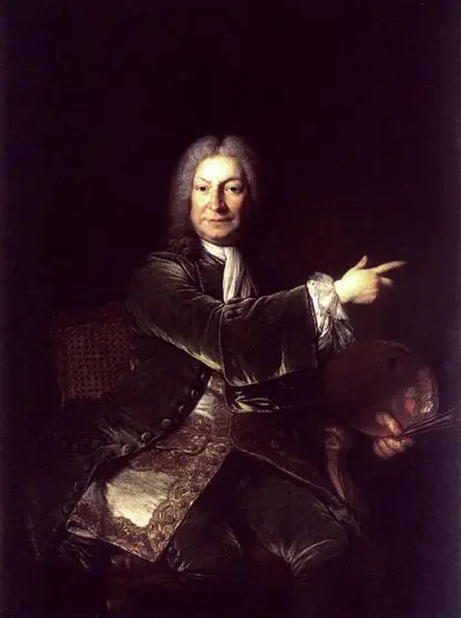 Porträt des Robert Tournières (1667-1752), by Pierre Étienne Lesueur