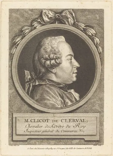 M. Clicot de Clerval, by Pierre Etienne Moitte