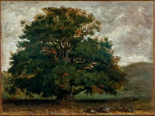 A Tree in Fontainebleau Forest, by Pierre-Etienne-Théodore Rousseau