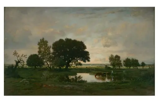 The Pond, by Pierre-Etienne-Théodore Rousseau