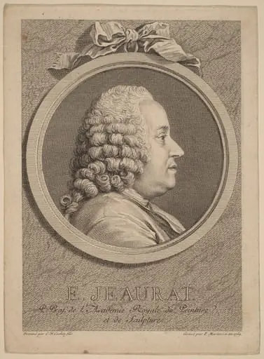 Edme-Sebastien Jeaurat, by Pierre Francois Martenasie