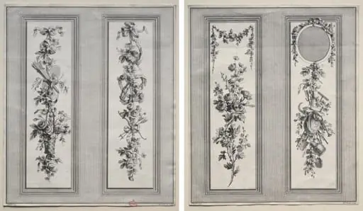 Garden Ornament, by Pierre Gabriel Berthault