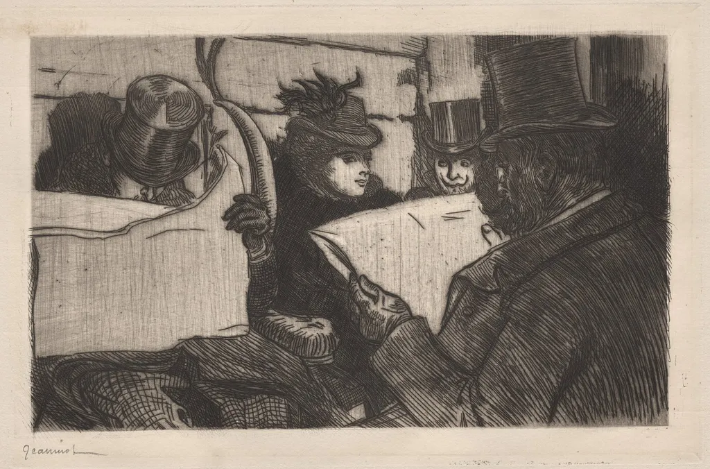 Evening Train (Le Train du Soir), by Pierre Georges Jeanniot, 1897
