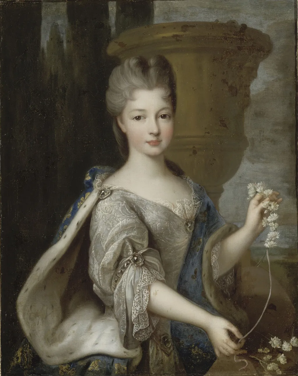 Louise-Elisabeth de Bourbon-Condé, Princess of Conti (1699-1775), by Pierre Gobert, oil
