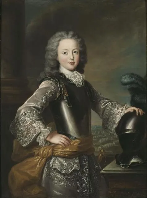 Portrait of François Étienne of Lorraine (1708-1765), by Pierre Gobert, oil, 1712