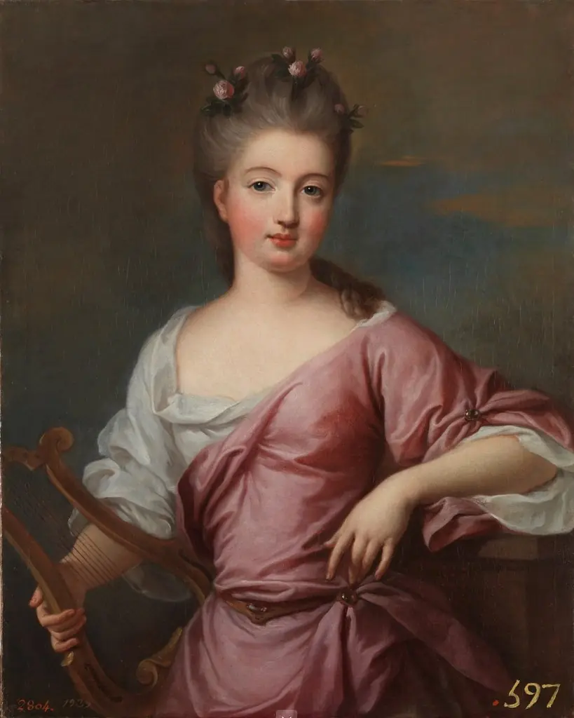 Portrait of Mlle de Berry, by Pierre Gobert