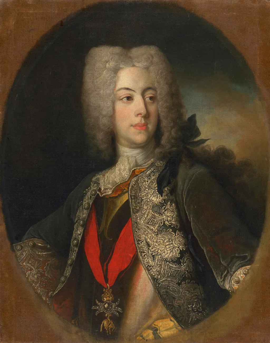 Elector Charles Albert of Baviera, by Pierre Goudreaux, oil, 1723