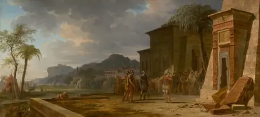 Alexander at the Tomb of Cyrus the Great, by Pierre Henri