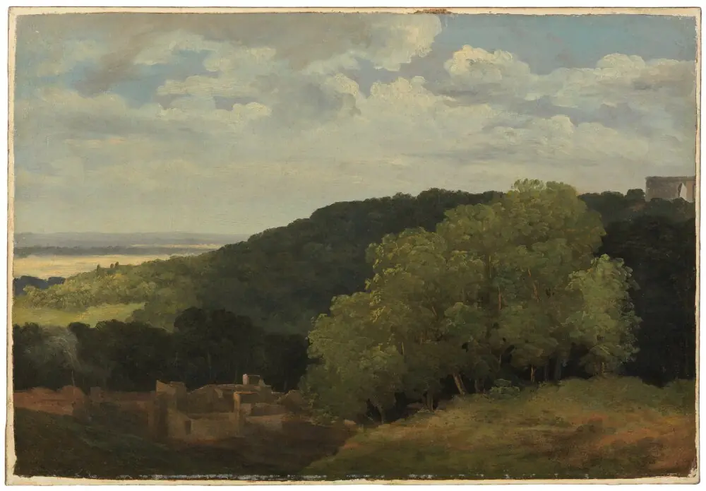 View of the Roman Campaign near Subiaco, by Pierre Henri
