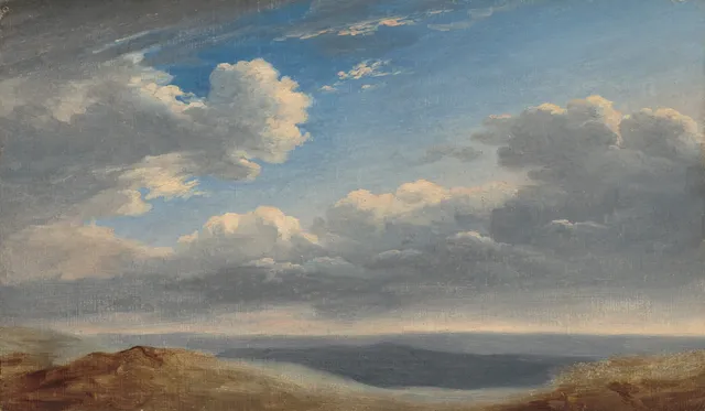 Study of Clouds over the Roman Campagna