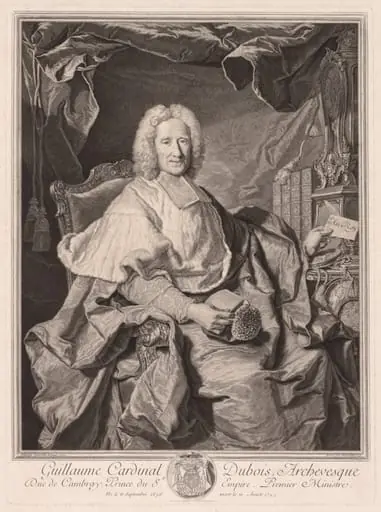 Cardinal Dubois, by Pierre-Imbert Drevet
