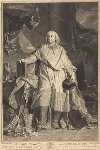 Jacques-Benigne Bossuet, by Pierre-Imbert Drevet