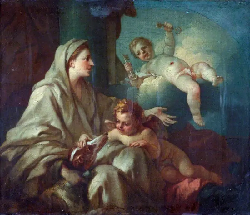 An Allegory: Fidelity, by Pierre-Jacques Cazes