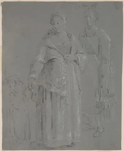 Three Figures, by Pierre-Jacques Volaire