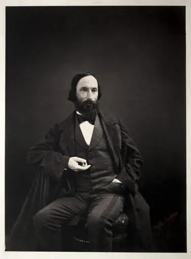 Auguste Vacquerie, by Pierre Jean Delbarre